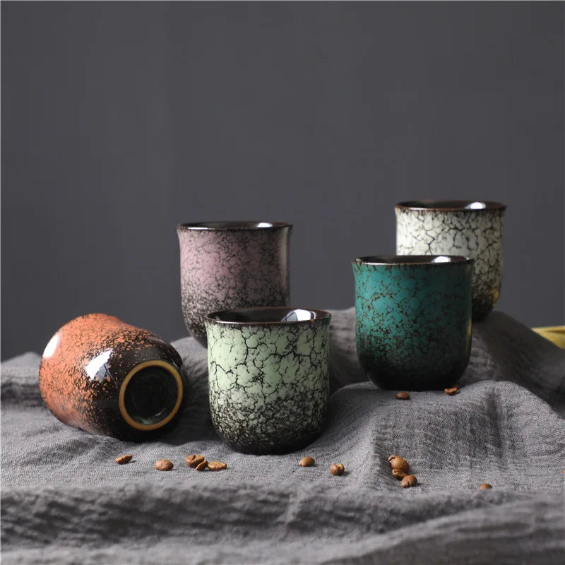 Ceramic Middle East Saudi Arabia Kiln Baked Master Coffee Latte Ceramic Cup Japanese Kung Fu Tea Cup