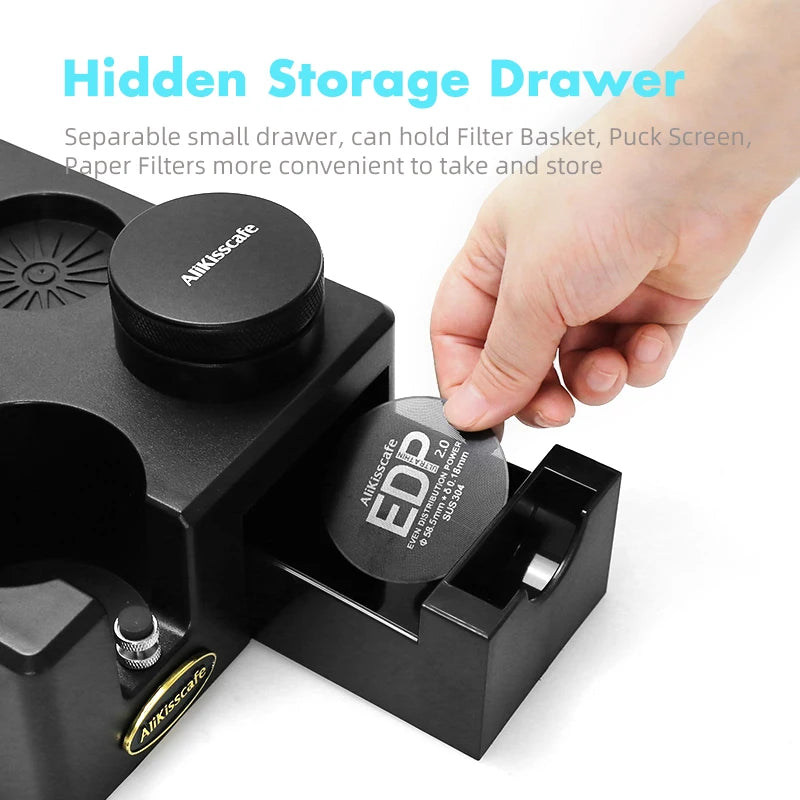 Coffee Tamping Station 51Mm 54Mm 58Mm Portafialter Holder Stand Mat for Delonghi Breville E61 Espresso Accessories Barista Tools