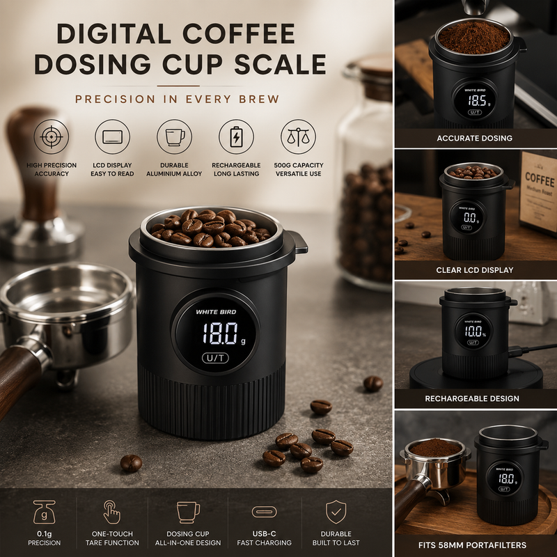 Digital Coffee Dosing Cup Scale