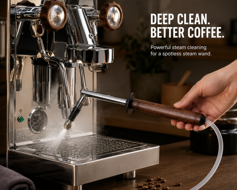 Steam Coffee Machine Cleaning Brush
