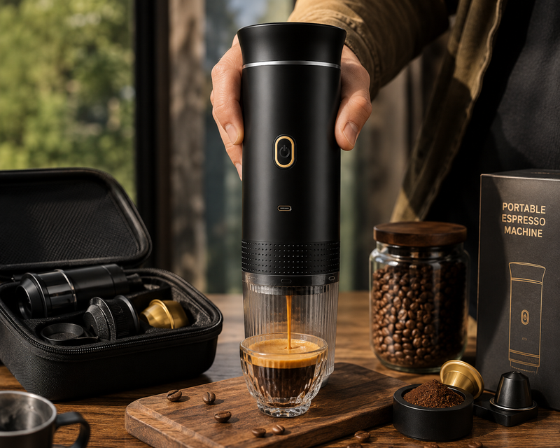 3-in-1 Portable Espresso Coffee Machine