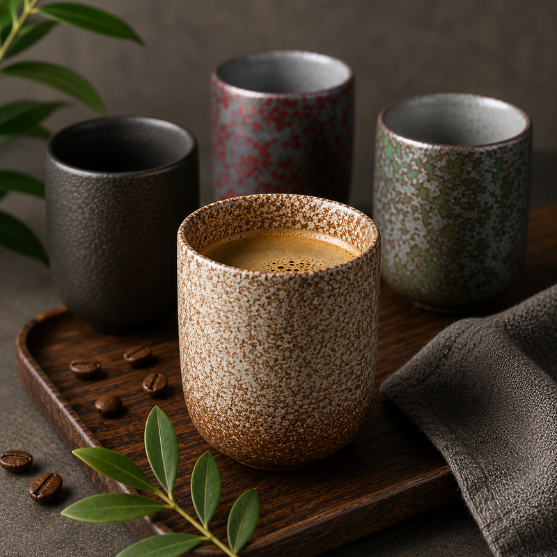 Handcrafted Japanese Ceramic Tea Cup