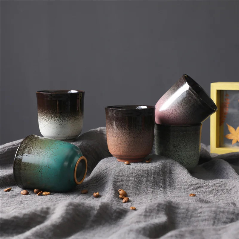 Ceramic Middle East Saudi Arabia Kiln Baked Master Coffee Latte Ceramic Cup Japanese Kung Fu Tea Cup