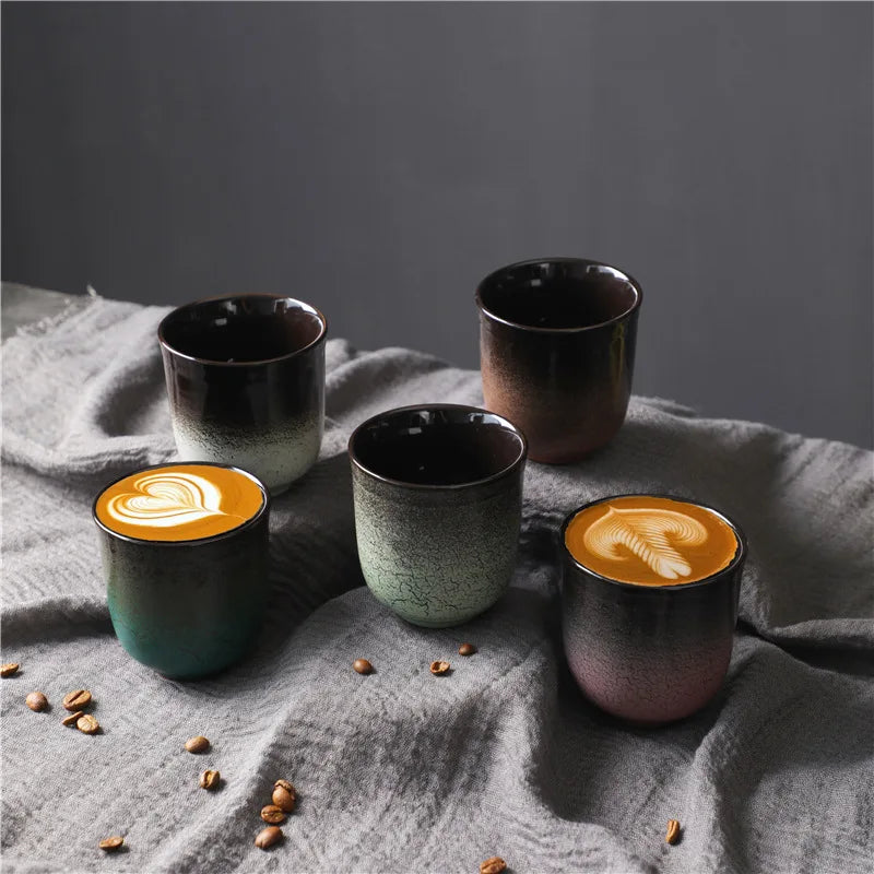 Ceramic Middle East Saudi Arabia Kiln Baked Master Coffee Latte Ceramic Cup Japanese Kung Fu Tea Cup
