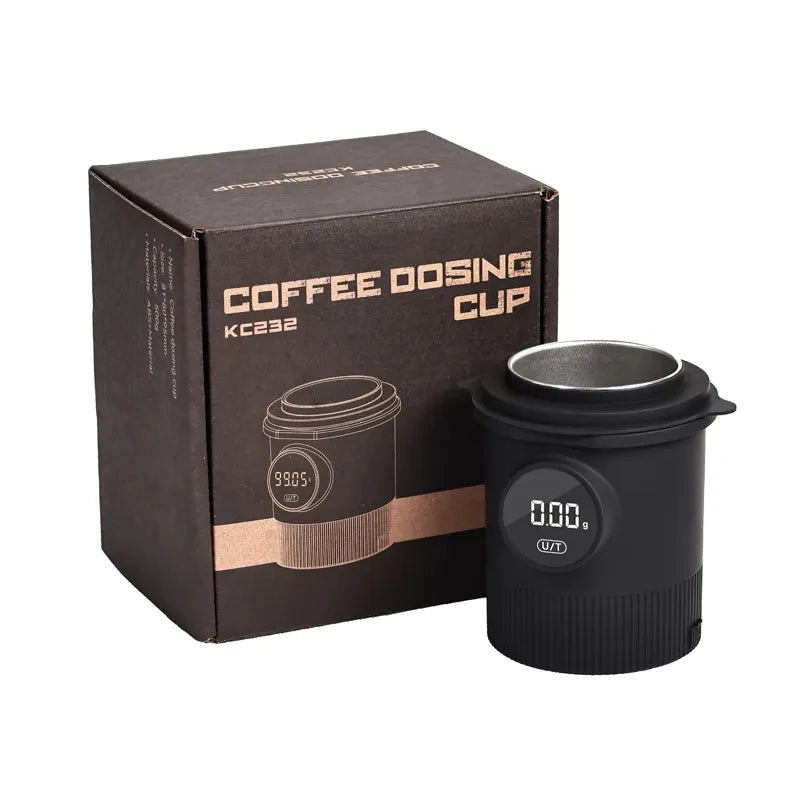 Digital Coffee Weighting Lcd Kitchen Espresso Electronic Weighing Scale Coffee Dosing Cup KC232 Cup Scale 500G